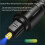 2pcs 1/2 Digital Audio Fiber Optic Cable,Square to Square Digital Power Amplifier Connection Cable 1