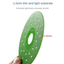 10 Pièces Disque de Coupe Super Fin de 4 Pouces/100 mm pour Carreaux de Verre en Porcelaine Marbre Lame de Scie Diamantée Roue de Coupe Brasée