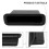 2X Black Liftgate Inside Handle Pull 90940-1LA0B for   Q50 Q60 QX80 G37 Murano Pathfinder Trunk Lid Pull 5
