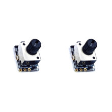 2X Pequeno Volume Leme Eletrome Ajuste Mecânico Testador Faça Você Mesmo Brushlessfan Simples Modelo de Aeronave Motor Pwm Governador, um