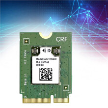 2X Tarjeta WiFi 6E AX211NGW 2.4G, 5G y 6G M.2 CNVio 5.3 802.11AX Compatible con Win10 Win11 LINUX Tarjeta WiFi Inalámbrica