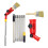 2X Multi-Angle Paint Brush Extension Pole Kit Handheld Paint Tool Extender Attachment Bracket Suitable for Ceiling 2
