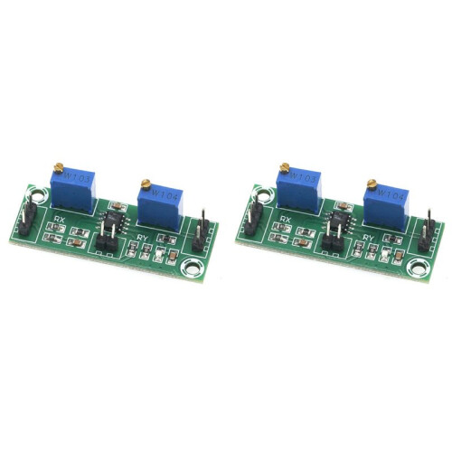 2X  3.5-24V LM358 Weak Signal Amplifier Voltage Amplifier Module Single-Supply Secondary Operational Amplifier 1