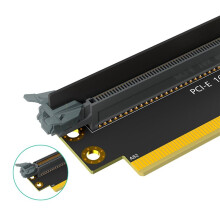 2X PCI-E 16X 3.0 90 Degree Reverse Male to Female Riser Card for 2U Server (Installation Direction Towards CPU)