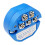 3X PT100 0-200 Degree Temperature Sensing Transmitter 4-20MA Output  Mounted Temperature Transmitter 4