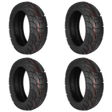 4pcs 10-Inch 80/65-6.5 Highway Tire Tire for Zero 10X Electric Scooter 255x80 10x3 Tire