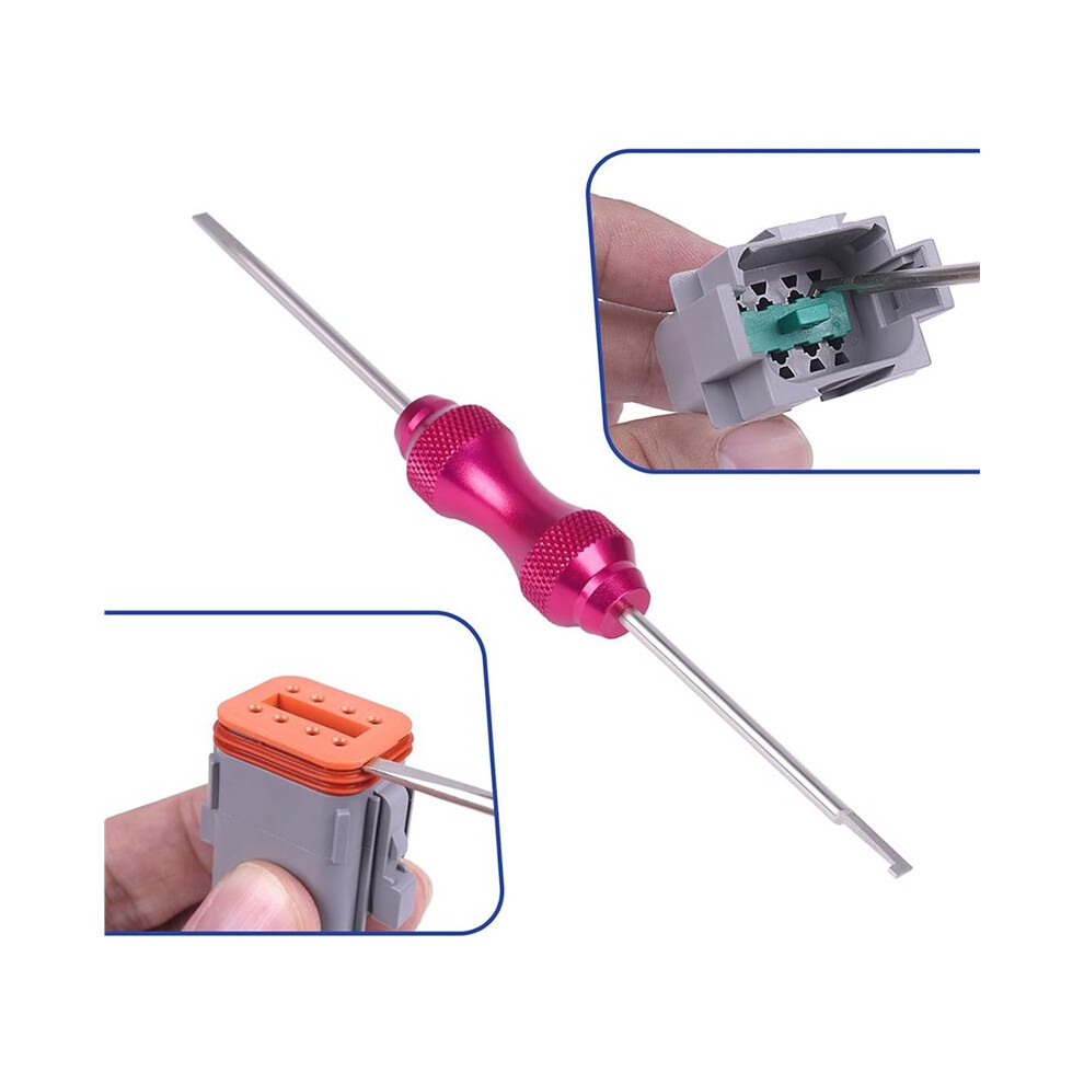 2X For Deutsch Closed Crimper, Solid Contact & Circular Connector Contacts Crimping Tool (Awg 14-20) 4 Way 4713499936021
