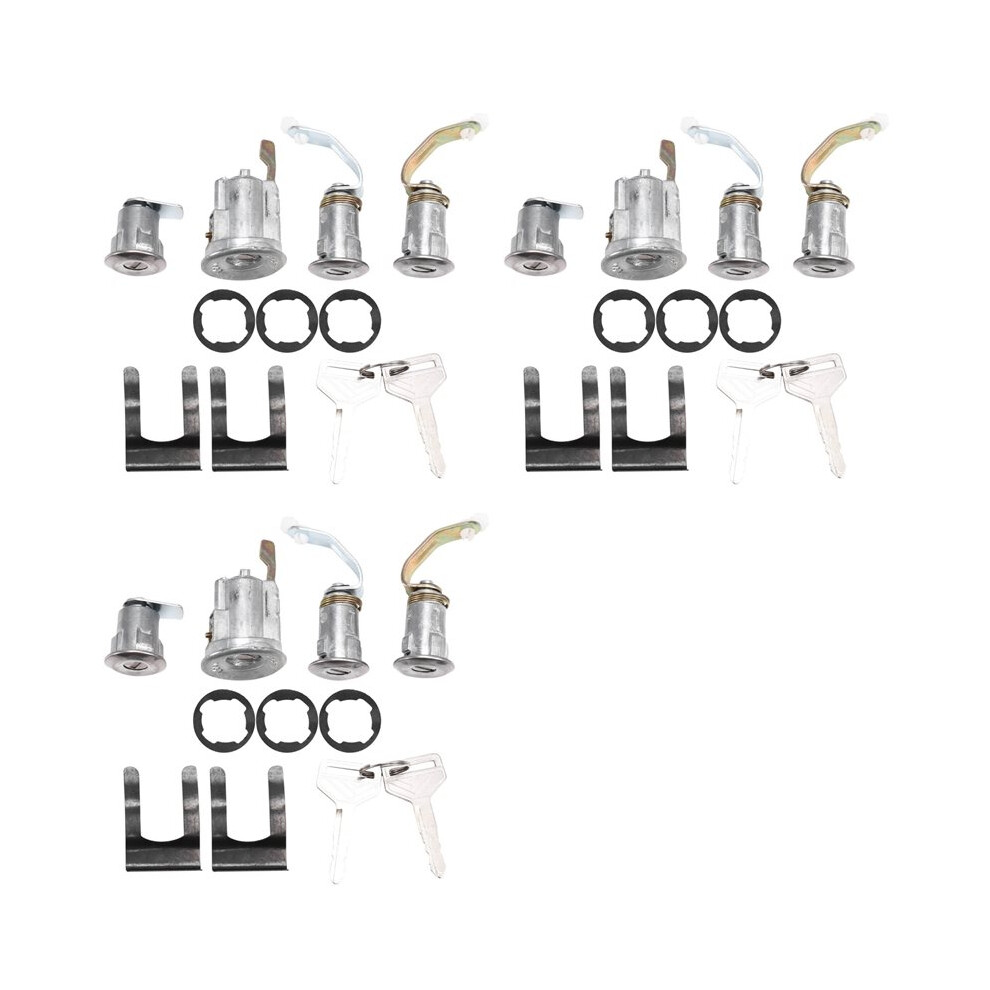 3X New 69005-90316 For Land 1975-1986 Fj40 Fj43 Fj45 Bj40 Ignition Cylinder Set Lock Light 6031707290719