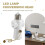 4 Pcs Light Socket to Plug Adapter,E26/E27 Light Bulb Outlet Socket Adapter,Sockets Support 3 Prongs Light Plug US Plug 10