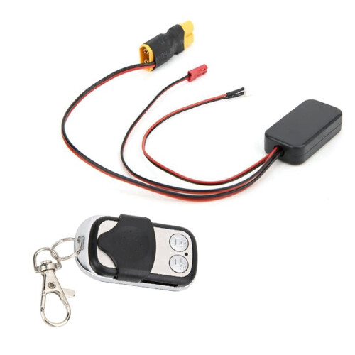 2X Remote Control Car Winch Controller Wireless RemoteControl Winch Controller for D90 SCX10 TRX4 90046 WinchKit,A 1