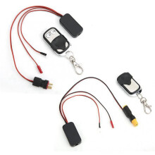 2X Remote Control Car Winch Controller Wireless RemoteControl Winch Controller for D90 SCX10 TRX4 90046 WinchKit,A