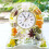 8Pcs Clock Parts for Clock Resin Mold,Clock Pieces for Clock Epoxy Casting Resin Mold 8