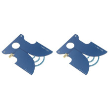 2X Antenna UWB Antenna A Banda Ultra Larga 1400 MHz-11 GHz Trasmissione di Immagini Ad Alto Guadagno Posizionamento TEM SMA Femmina
