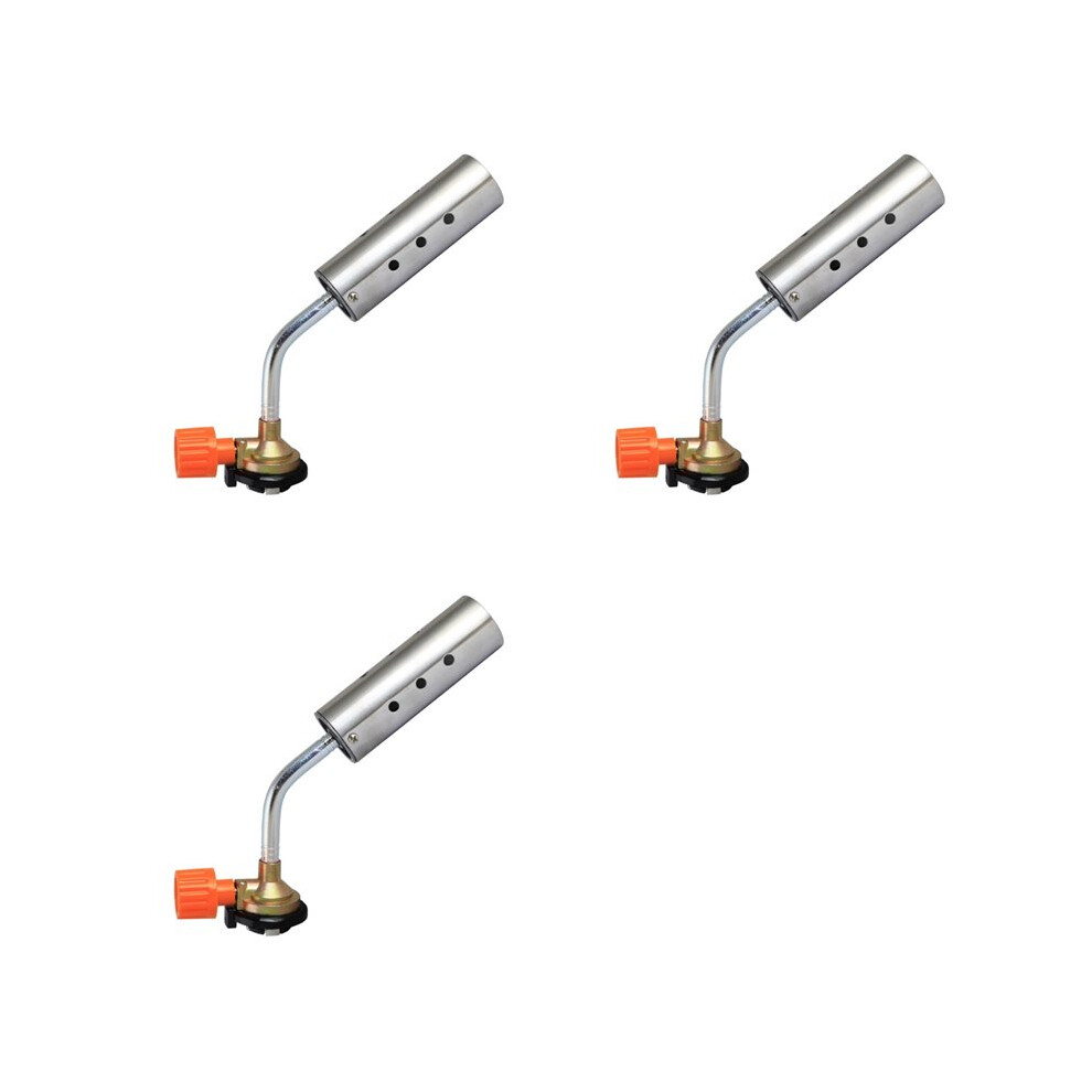 3X Adjustable Flame Gas Lighter Ignition Heads With Reverse Use Kitchen Jet Blow Torch Lighter For Bbq Lighter 6031603556605