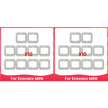 20PCS Washable Mop Cloths Cleaning Rag for Window Vacuum Cleaner Robot Replacement Accessories