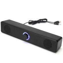 5X PC Soundbar Wired Speaker USB Powered Soundbar for TV Pc Laptop Gaming Home Theater Audio System