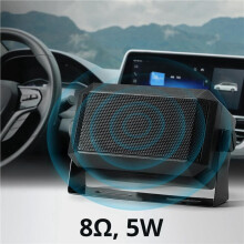 2X External Speaker for Car Mobile CB Radio, 5W Output and 8Ω Impedance,Portable Speaker