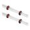 4 Pieces Polymer Clay Roller Tools, Acrylic Roller Clay Rolling Pin with Thickness Ring for Clay Art  DIY Tools 2