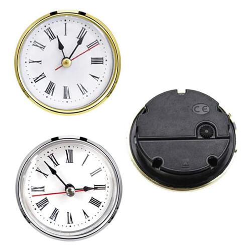 8Pcs Clock Parts for Clock Resin Mold,Clock Pieces for Clock Epoxy Casting Resin Mold 2