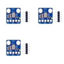 3X MP34DT01 PDM Digital MEMS Microphone Module Simple Pulse Density Modulation Output Small Omnidirectional Microphone
