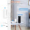 3X Zigbee Door Sensor Window Sensor Tuya Door Opener Detector Wireless  Door Sensor Alarm 8