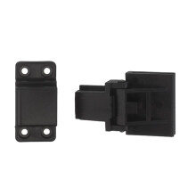 2Pair Turntable Lid Hinges Black High Quality Dust Cover Hinge for Home Audio Hinges Smooth Lid Movement