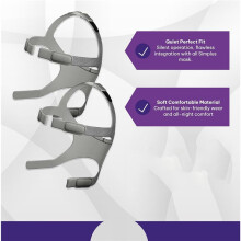 4pc CPAP Headgear Strap Replacement for Fisher & Paykel Full Face Mask Eson CPAP Mask Adjustable C Pap Headband