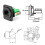 4X RJ45 CAT5E Network Cable Scoket Rj45 Panel Installation Module Network Cable Extender Cat 5 Panel Connector 6