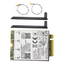 2X T77W968 DW5821E X20 4G LTE Module Cat16 Gigabit 4G Wireless Card for 5420 5424 7424 Laptop+4X8DB Antennas Kit