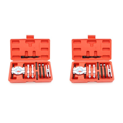 2Set 9Pcs Gearbox Bearing Removal Tool Puller Bearing Puller Extractor Bearing Disassembly Assembly Tool