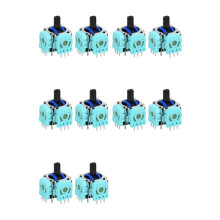 10Pcs Replacement Hall Joystick for PS5 TMR Magnetoresistive Hall Joystick Controller Repair Replacement Gaming Parts