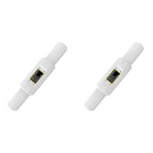 2X 1000Mbps Waterdichte POE-Extender 48V 30W Standaardverbinding Eén in Uit 100m/250m IEEE802.3af/At voor POE-Switchcamera