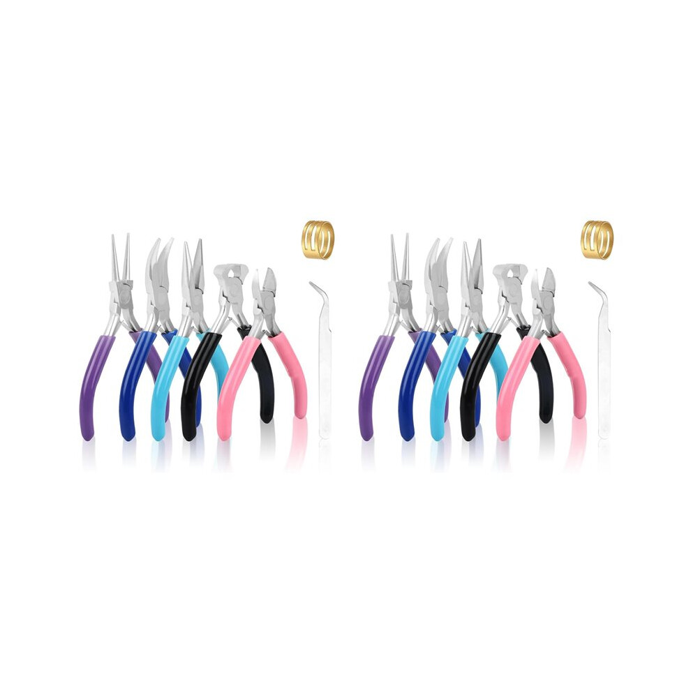 Photos - Pliers Jewelry , 10 Pack Jewelry Making  Tools End Nipper  and Wire Cutter for Jewelry Repair Crafts