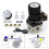 2X T2 Universal-Turbo-Boost-Controller mit Manuellem Manometer 1-150 PSI SR20DET SR Schwarz 3