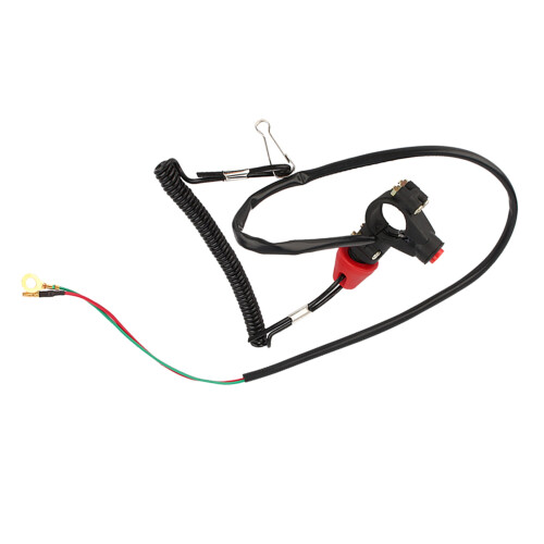 Engine Stop Switch Lanyard 12V Kill Cord 1