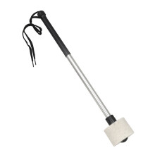 4Pcs Large Snare Drum Drumsticks Stainless Steel Non-Slip Drum Hammers Band Playing Marching Drum Sticks