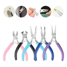 Jewelry Pliers, 10 Pack Jewelry Making Pliers Tools End Nipper Pliers and Wire Cutter for Jewelry Repair Crafts