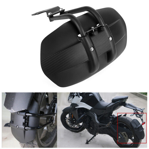 Black Motorcycle Fender Rainboard Replacement 1