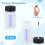 120PCS 56.7g Touch  Paint Containers - Empty Paint Touch  Bottles with Brush, Mixing  for Fixing Car Scratches 5