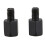 12 Motorcycle Mirror Adapters, Converts 8mm to 10mm, Black 2