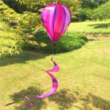 2X Garden Spring Hot Air Balloon Pendant Rotating Windmill Hanging Decoration F