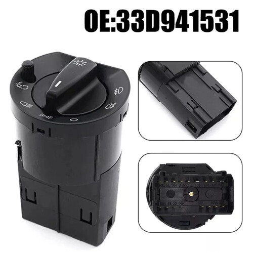 3X for  Santana Quattro Headlight Control  Adjust Button Replacement Parts 33D941531