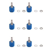 6X 3590S-2-502L 5K Ohm Potentiometre de Precision A Fil Enroule 5,5 Ohm A 10 Tours