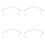 4pièces 1.5M 4.9Ft Blanc Extensible RJ9 4P4C Cordon Combine Telephonique Cable Spirale 1