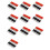 200Pcs Silver Plated Connector Audio Banana Speaker Plug 1