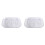 2X 360 Rotating Lazy Susans for Refrigerator Rectangular Fridge Organizer Cabinet Tray Refrigerator Organizers 1