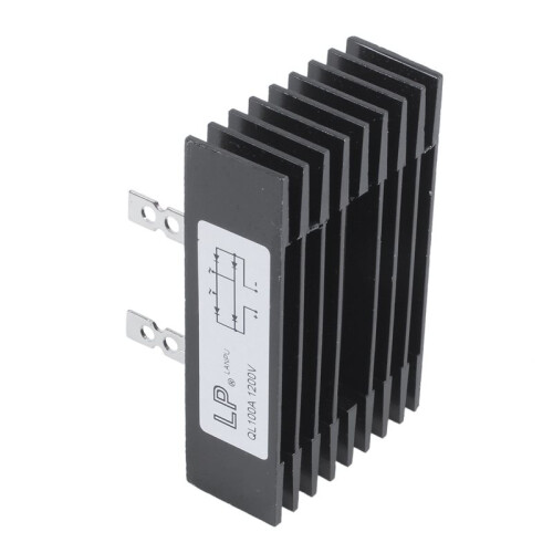 4X 100Amp 1200Volts 4 Pins 1 Phase Diode Bridge Rectifier QL100 Type 2