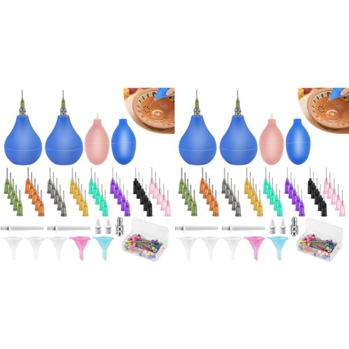 300 PCS Pottery Tools Supplies Ceramic Precision Applicator, Ceramic Tools Clay Tools Set,for Pottery Decorating,Ceramic