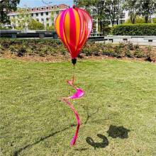 2X Tuin Lente Heteluchtballon Hanger Roterende Windmolen Hangende Decoratie H