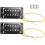 16PCs Black Humbucker Double Coil Electric Guitar Pickups + Frame Screw 4